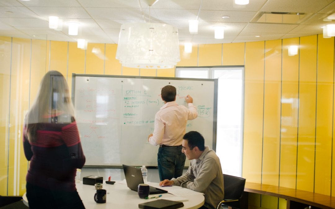 Entrepreneur at work